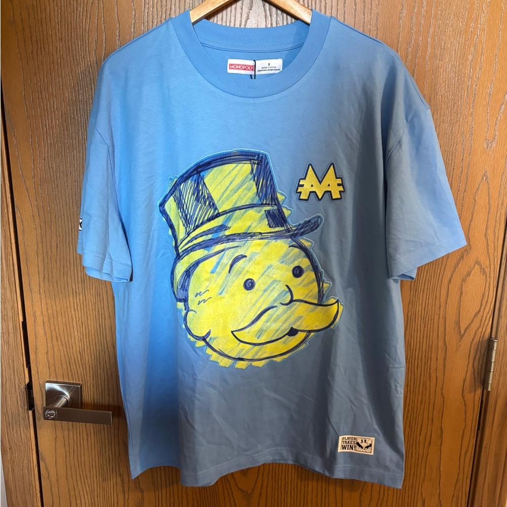 Money Talks Monopoly tshirt Brand New!